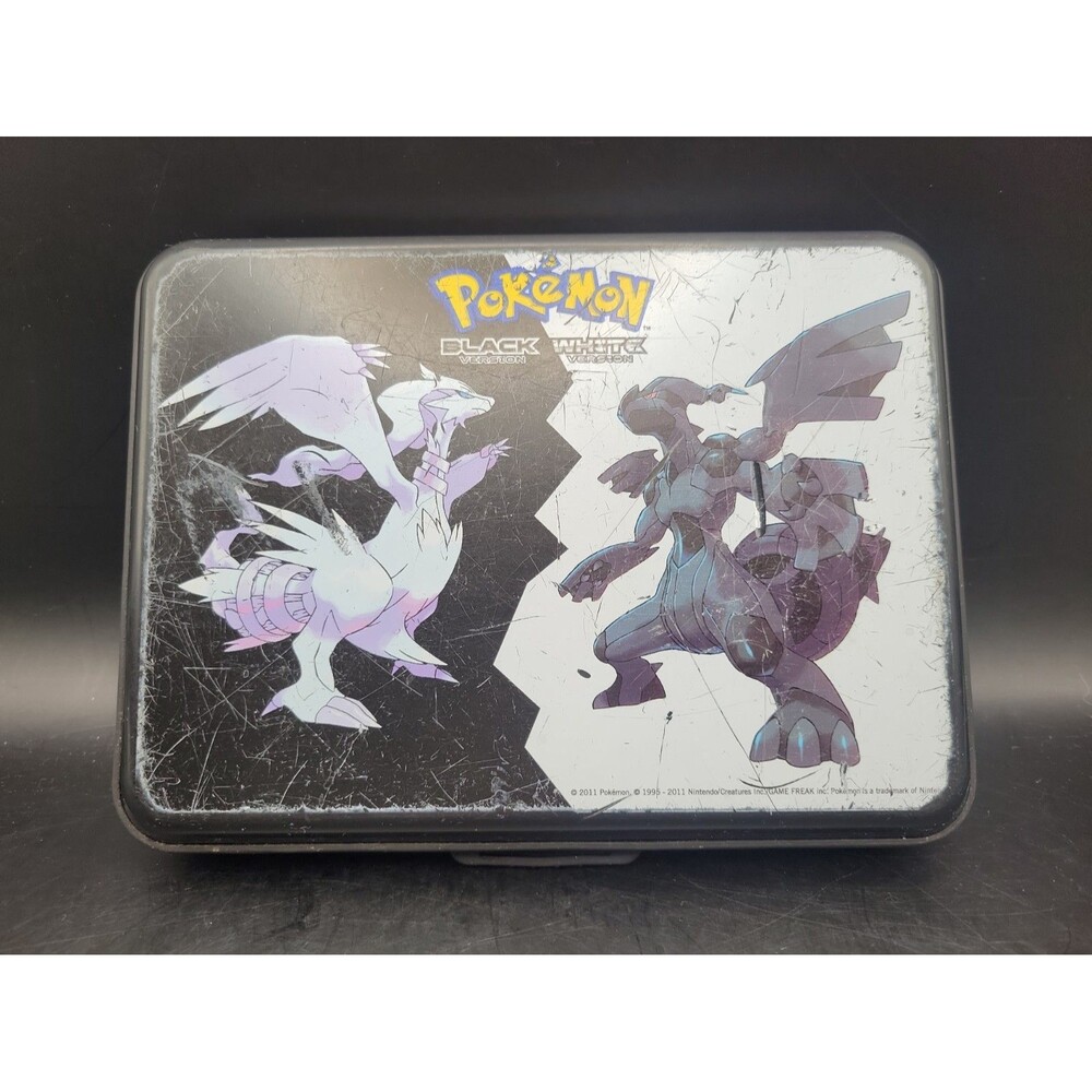 Pokemon Black White Nintendo DS Hard Shell Carrying Case (HOLDS 6 GAMES)